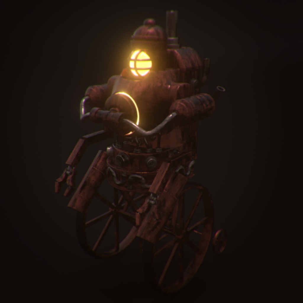 Steampunk Robot preview image 1